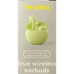 Heyday True Wireless Bluetooth Earbuds - Opaque Matcha - NEW